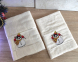 Набор новогодних полотенец Gulcan 50x90+70х140 Merry Christmas Snowman Beige 1