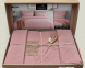 Турецька постільна білизна із вареної бавовни La Maison Stonewashed Ranforse 200 х 220 см Mariella Blush 0