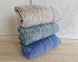 Набор турецких махровых полотенец Cestepe MicroCotton Premium 3 штуки 50x90 Nevara 2 плотность 600 г/м2 3