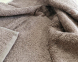 Набор турецких бамбуковых махровых полотенец Zeron 3 штуки банные 70х140 Bamboo коричневый 24