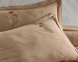 Постельное белье с покрывалом Saheser Stonewashed 200х220 Noris Mustard 0