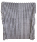 Плед-покрывало Koloco Королевский шарпей полоска 7 см 210х230 серый евро 0
