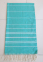 Полотенце пештемаль Turkish Towel бирюзовое 100х180 0