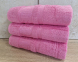 Набор турецких бамбуковых махровых полотенец Zeron 3 штуки 70х140 Bamboo Pink 0