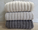 Набор турецких махровых полотенец Cestepe MicroCotton Premium 3 штуки 70x140 Ezgi 1 плотность 600 г/м2 1