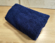 Полотенце турецкое махровое однотонное Zeron 50х90 Dark Blue плотность 500 г/м2 0