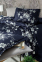 Турецька постільна білизна First Choice Cotton Satin Arya Navy blue євро 0