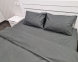 Постельное белье LARA бязь d11065e160 з простирадлом на резинці 160х200х25 Graphite євро 200х220 см 2