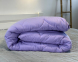 Ковдра зимова ArCloud Floral Lavander 200х220 у сумці + 2 подушки з кантом ArCloud Floral Lavander 50х70 у сумці + постільна білизна LARA сатин євро модель на вибір 5