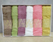 Набір кухонних турецьких рушників із 6 штук Cestepe Vip Cotton Towel Bamboo 30х50 0