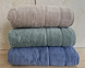 Набор турецких махровых полотенец Cestepe MicroCotton Premium 3 штуки 70x140 Nevara 2 плотность 600 г/м2 1
