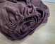 Простынь на резинке LARA сатин LUX dp13260 BROWN 160х200+25 см 6