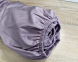 Простынь на резинке LARA сатин LUX dp13257 VIOLET 160х200+25 см 5