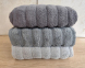 Набор турецких махровых полотенец Cestepe MicroCotton Premium 3 штуки 50x90 Ezgi 9 плотность 600 г/м2 1