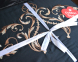 Турецкое постельное белье Cotton Box Brode Saten 200×220 Sarita Bordo 2