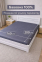Простынь на резинке LARA сатин LUX dp13255 GREY 160х200+25 см 1