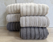 Набор турецких махровых полотенец Cestepe MicroCotton Premium 3 штуки 50x90 + 3 штуки 70х140 Ezgi 1 плотность 600 г/м2 2