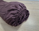 Простынь на резинке LARA сатин LUX dp13260 BROWN 160х200+25 см 5