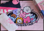 Детское постельное белье TAC Disney ранфорс 160×220 см BT21 Universtar с простынью на резинке 100 х 200 см 3