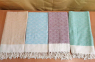 Рушник пештемаль 100х180 Turkish Towel J в асортименті щільність 230 0