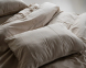 Турецкое постельное белье из вареного хлопка Limasso Stonewashed Ranforse семейное Oxford Tan 0