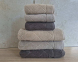 Набор турецких махровых полотенец Cestepe MicroCotton Premium 3 штуки 50x90 + 3 штуки 70х140 Eva 2 плотность 600 г/м2 1