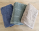 Набор турецких махровых полотенец Cestepe MicroCotton Premium 3 штуки 50x90 Nevara 2 плотность 600 г/м2 2