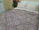 Плед хлопковый Eponj Home Keten Damask Kiremit 170х220 0