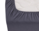 Простынь на резинке LARA сатин LUX dp13255 GREY 160х200+25 см 3