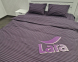 Постельное белье LARA бязь-страйп Violet d11353s семейное 4