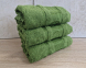 Набір турецьких бамбукових махрових рушників Zeron 3 штуки 50х90 Bamboo Moss 0