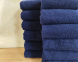 Набор турецких махровых однотонных полотенец Zeron 6 штук 50х90 + 6 штук 70х140 Dark Blue плотность 500 г/м2 0
