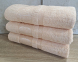 Набор турецких бамбуковых махровых полотенец Zeron 3 штуки 70х140 Bamboo Peach 0
