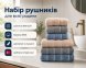 Набор турецких махровых полотенец Cestepe MicroCotton Premium 3 штуки 50x90 + 3 штуки 70х140 Multi 2 плотность 600 г/м2 0