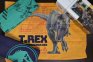 Детское постельное белье TAC Disney ранфорс 160×220 см Jurassic World Camp с простынью на резинке 100 х 200 см 1