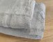 Набор турецких бамбуковых махровых полотенец Cestepe 50х90+70х140 Bamboo Aymira Silver 0