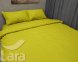 Постільна білизна LARA бязь d11192d Yellow двоспальна 0