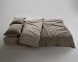Турецкое постельное белье из вареного хлопка Limasso Essualte Stonewashed Ranforse 200 х 220 см Oxford Tan-Akdeniz Yesili 0