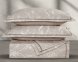 Покривало шенілове Gardines 240х260 Lulu Beige з наволочками 50х70 0
