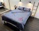 Постільна білизна LARA сатин-страйп LUX steel grey d13207s сімейна 2