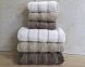 Набор турецких махровых полотенец Cestepe MicroCotton Premium 3 штуки 50x90 + 3 штуки 70х140 Multi 1 плотность 600 г/м2 1