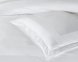 Турецька постільна білизна La Romano Mona Premium Satin Montova White євро 3