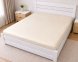 Простынь на резинке LARA сатин LUX dp13259 BEIGE 160х200+25 см 0