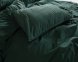 Турецкое постельное белье из вареного хлопка Limasso Stonewashed Ranforse семейное Dark Green 5