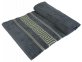 Простынь махровая жаккардовая Parisa Home Caesar 200х220 плотность 400 г/м2 темно серая 0