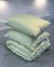 Одеяло зимнее ArCloud Bamboo 170х205 в сумке + 2 подушки ArCloud Bamboo с кантом 50х70 в сумке + постельное белье LARA бязь двуспальное модель на выбор 0