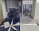 Турецька постільна білизна First Choice Cotton Satin Living Navy Blue євро 2