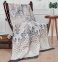 Турецкий хлопковый плед Aksu Arcene Gri 180×220 0