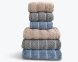 Набір турецьких махрових рушників Cestepe MicroCotton Premium 3 штуки 50x90 + 3 штуки 70х140 Multi 2 щільність 600 г/м2 1