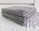 Рушник турецький махровий однотонний Zeron 70х140 Light Gray щільність 450 г/м2 0